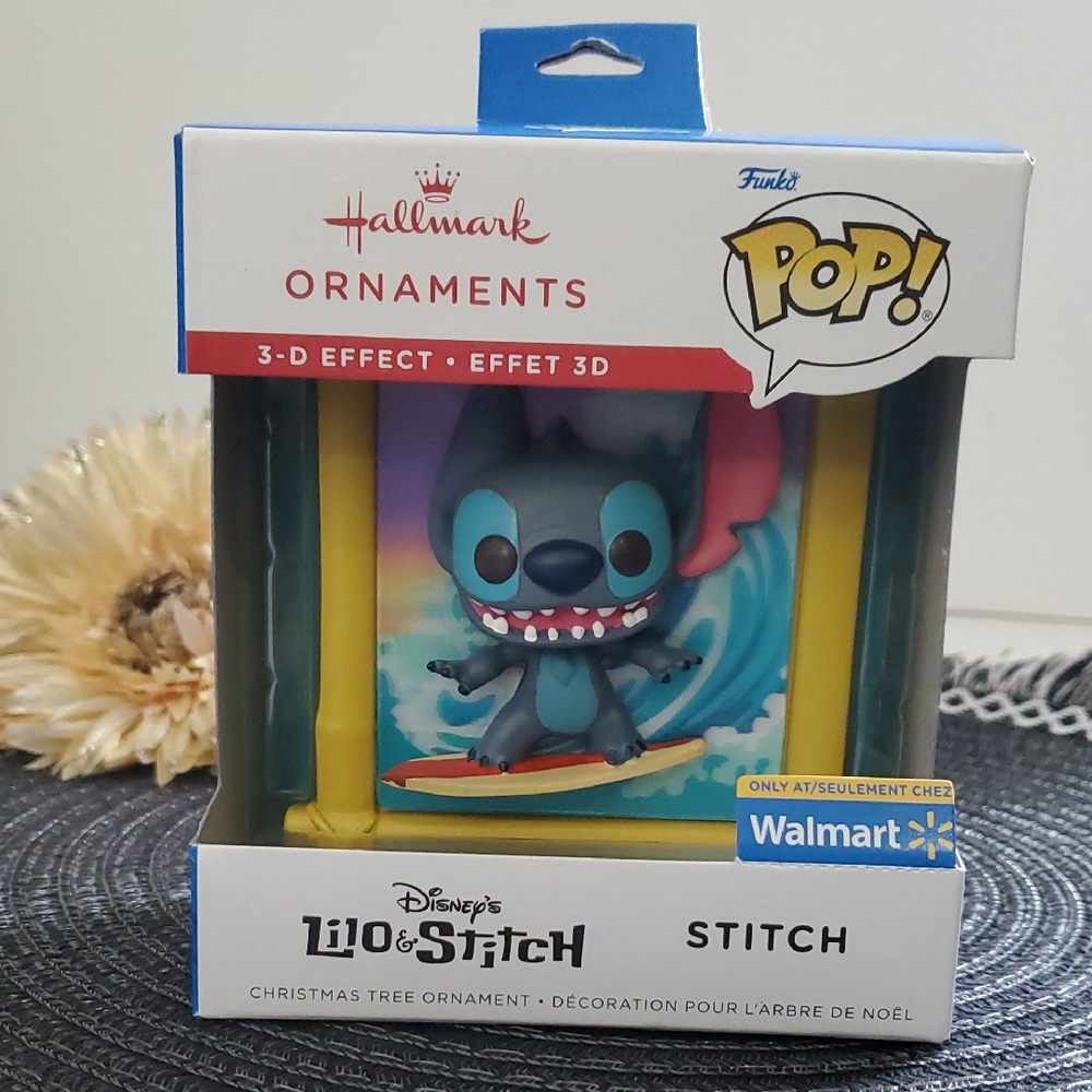Hallmark Funko Pop Lilo & Stitch 3D Ornament